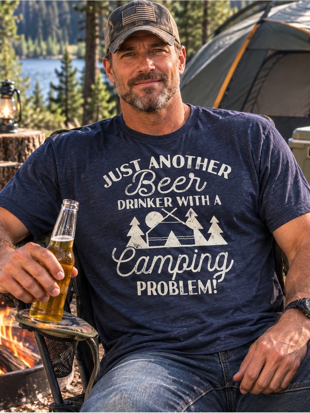 Uni-Sex tee shirt, unfortunately the man does not come with the shirt